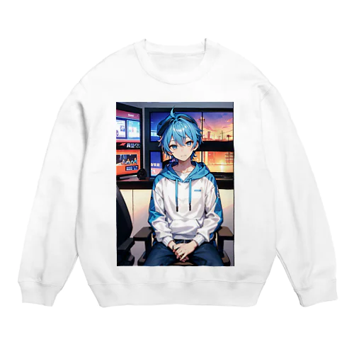 二橋 黎（ふたばし れい：Hutabasi rei）～星屑のアイドル～ Crew Neck Sweatshirt