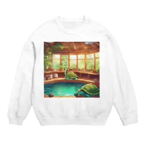 sauna animal ㉕ Crew Neck Sweatshirt