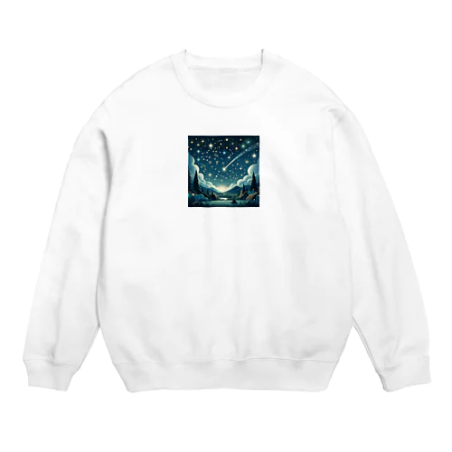 ほしのおともだち Crew Neck Sweatshirt