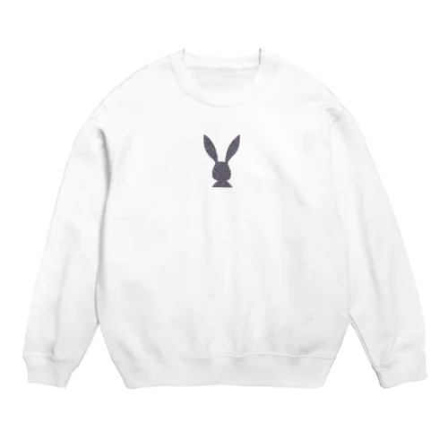 シルエットぴょん🐰 Crew Neck Sweatshirt