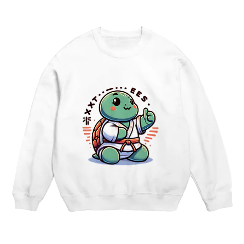 武道カメ Crew Neck Sweatshirt