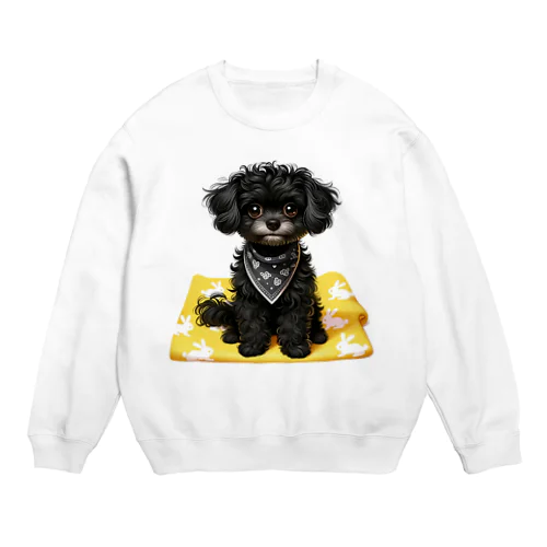 チワプーのコッティちゃん Crew Neck Sweatshirt