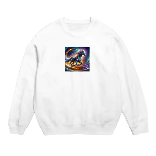 異世界のドラゴン・スプリンター Crew Neck Sweatshirt