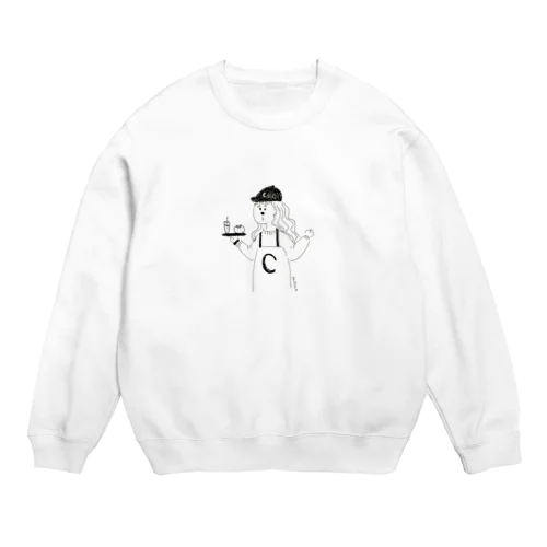 C子はビタミンC推し Crew Neck Sweatshirt