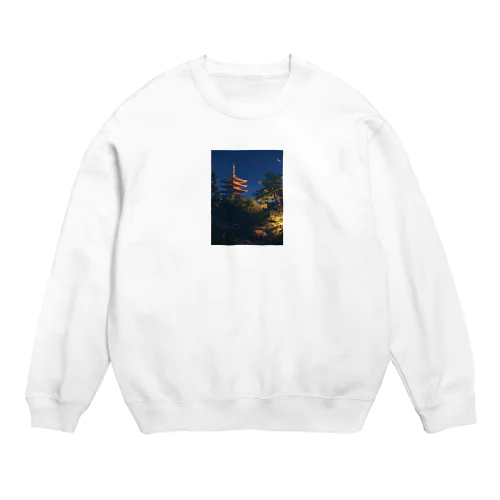 五重塔　なでしこ1478 Crew Neck Sweatshirt