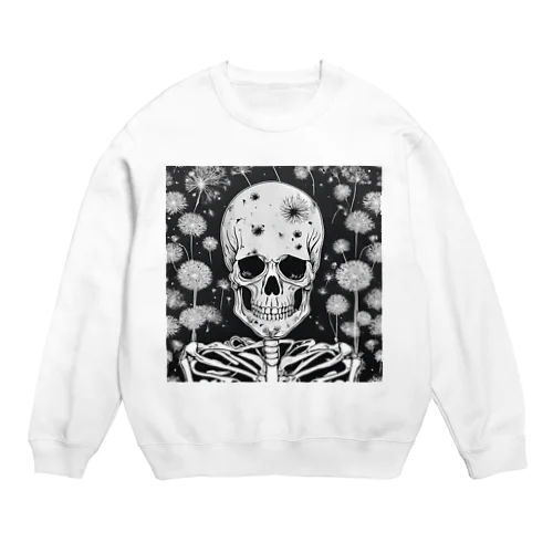 骸骨紳士シリーズ　微笑 Crew Neck Sweatshirt