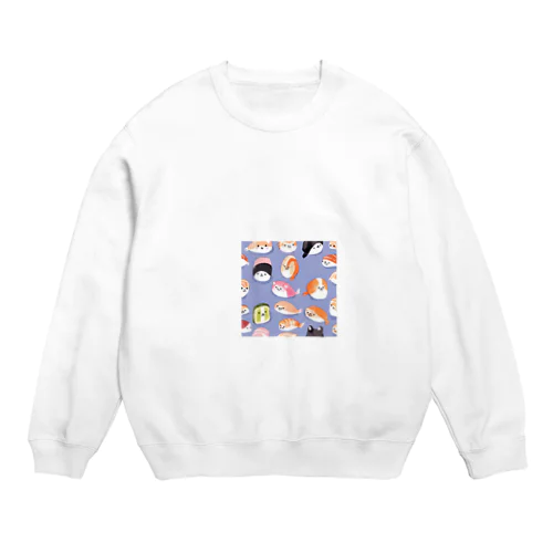 あにまる寿司 Crew Neck Sweatshirt