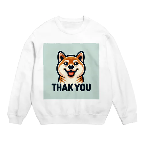 魅力的な柴犬 Crew Neck Sweatshirt