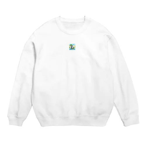 旅ペンギン　ブラジル　アマゾンでSUP！！ Crew Neck Sweatshirt