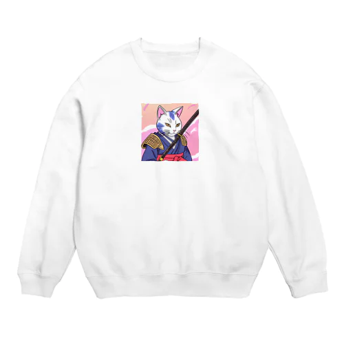 猫侍 Crew Neck Sweatshirt