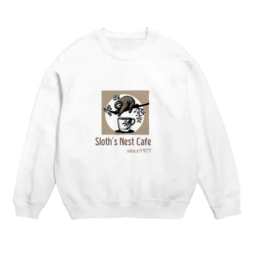 Sloth’s Nest Café Crew Neck Sweatshirt