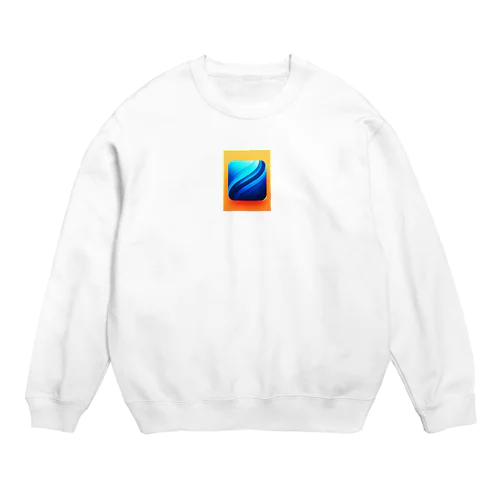 the Blue Crew Neck Sweatshirt