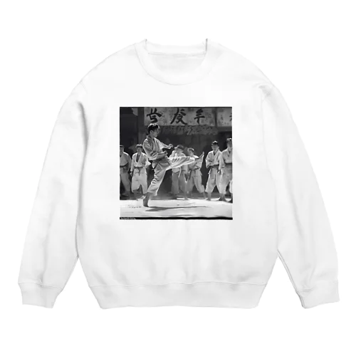 じゆうどうの稽古　なでしこ1478 Crew Neck Sweatshirt