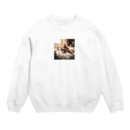 まったりチワワ Crew Neck Sweatshirt