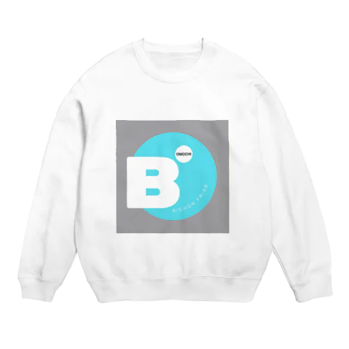 bichon’s T name【omochi 2】 Crew Neck Sweatshirt