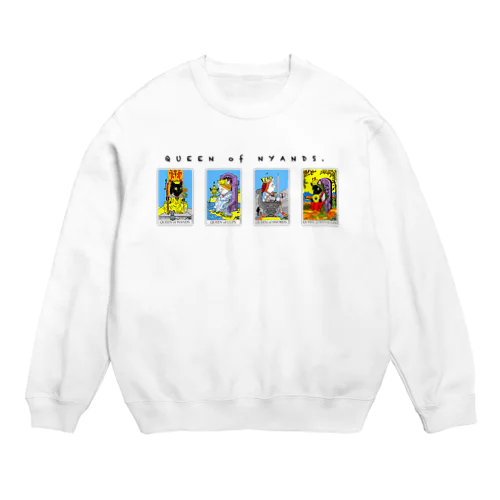 QUEEN of NYANDS.  Crew Neck Sweatshirt