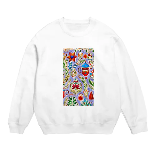 𝕿𝖍𝖊 𝕱𝖑𝖔𝖜𝖊𝖗 𝕻𝖔𝖊𝖙𝖗𝖞 𝕮𝖚𝖕 Crew Neck Sweatshirt