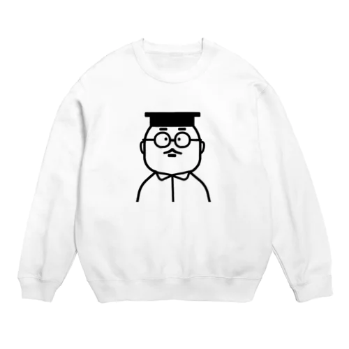 ぼく教授 Crew Neck Sweatshirt