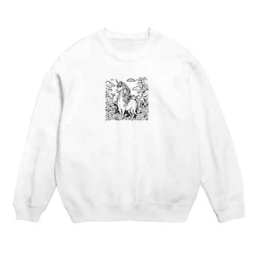 ユニコーン Crew Neck Sweatshirt