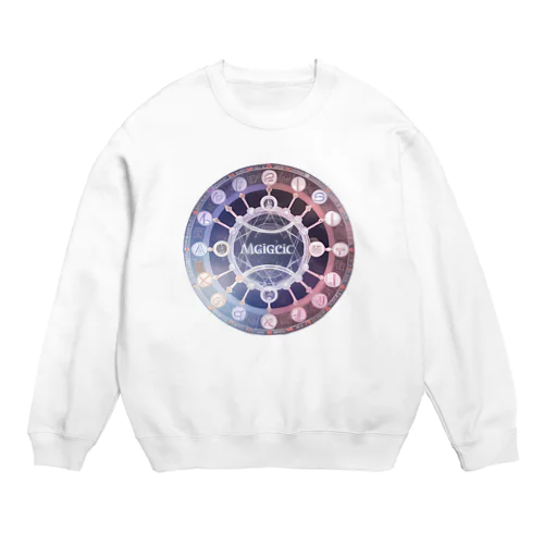 不思議模様・ルーン Crew Neck Sweatshirt