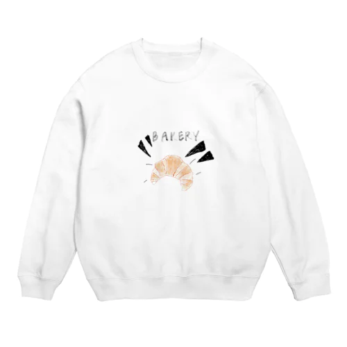 パンシリーズ クロワッサン Crew Neck Sweatshirt