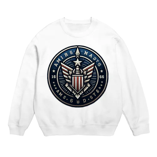 空を翔ける未来へ Crew Neck Sweatshirt