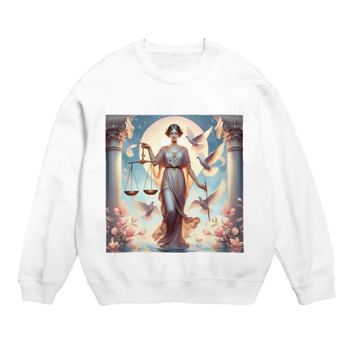 Libra 天秤座 Crew Neck Sweatshirt