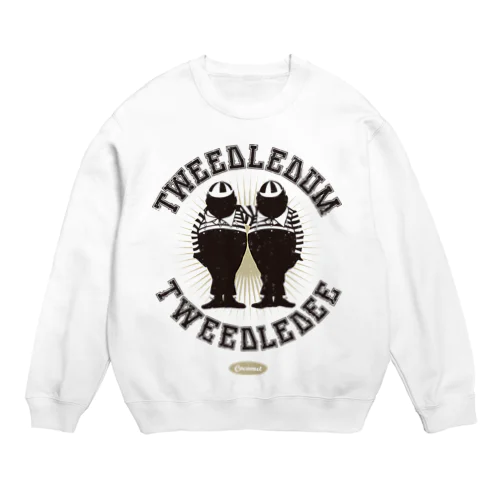 Tweedledum and Tweedledee Crew Neck Sweatshirt