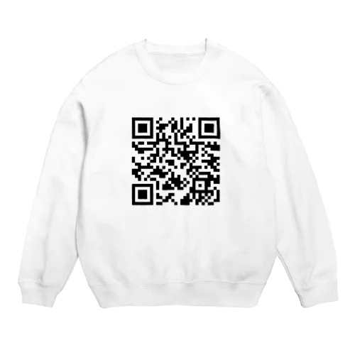 謎のQR Crew Neck Sweatshirt