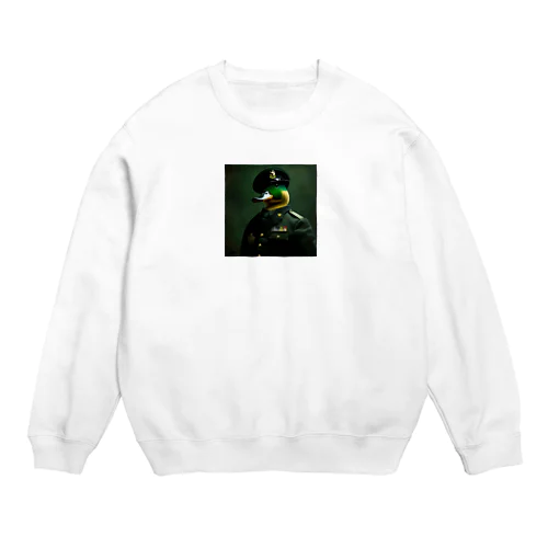 アヒル軍曹 Crew Neck Sweatshirt