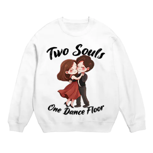 二人で踊り Crew Neck Sweatshirt