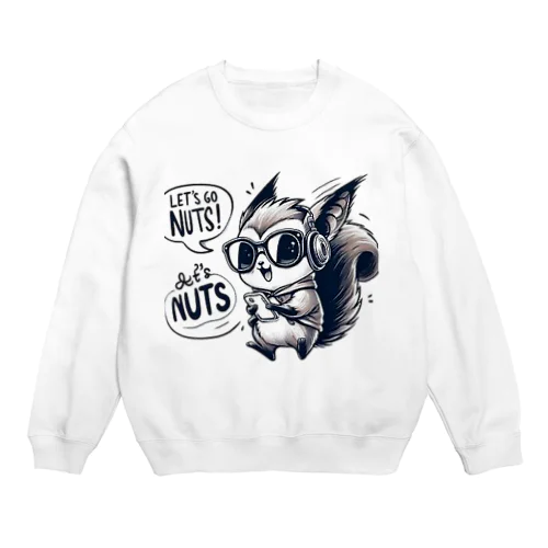 ナッツナッツくん Crew Neck Sweatshirt