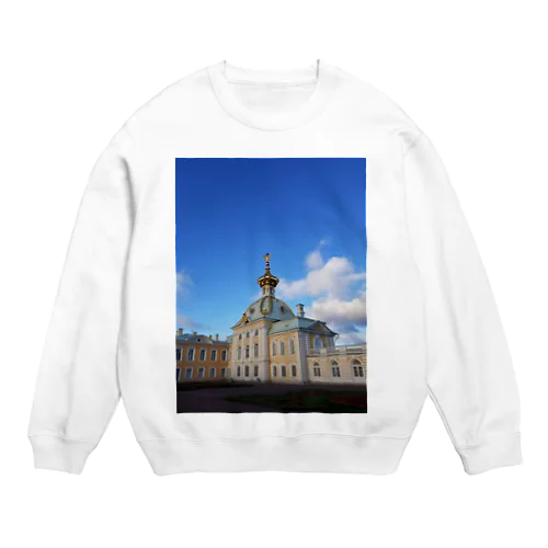 美しい西洋建物 Crew Neck Sweatshirt