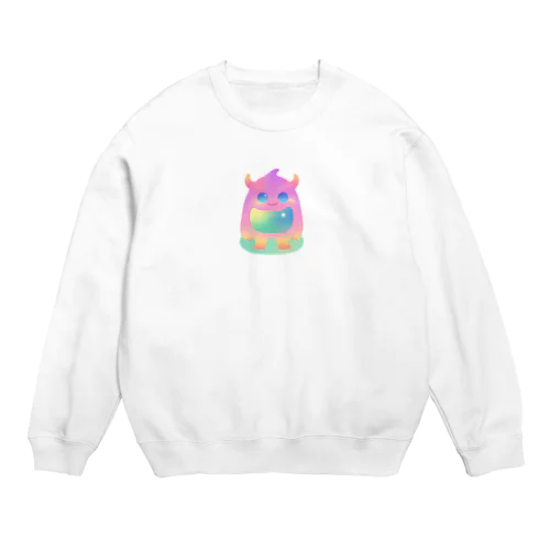 パステル怪獣くん Crew Neck Sweatshirt