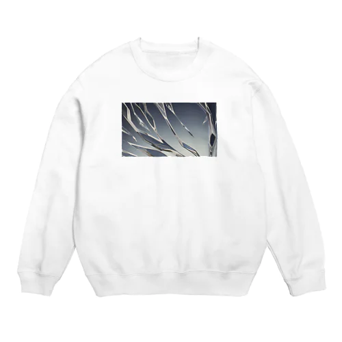 輝きキラキラ硝子 Crew Neck Sweatshirt