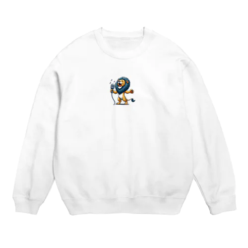 ボーカル・ライオン Crew Neck Sweatshirt