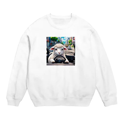 運転、合ってる？ Crew Neck Sweatshirt