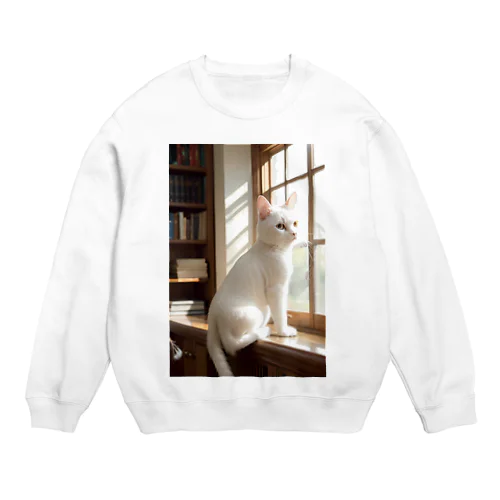 シロちゃん① Crew Neck Sweatshirt