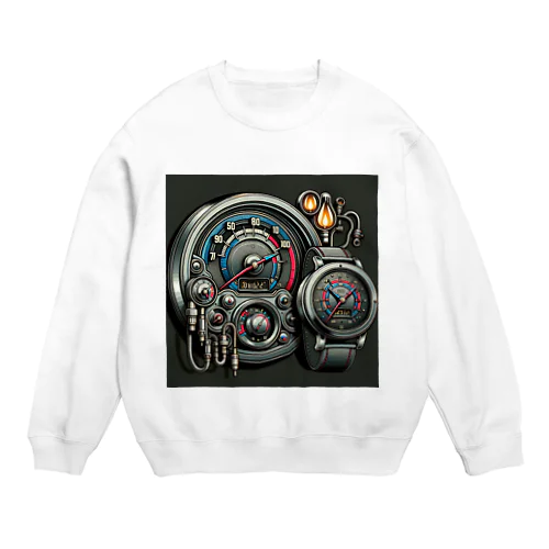 時間のダッシュボード Crew Neck Sweatshirt