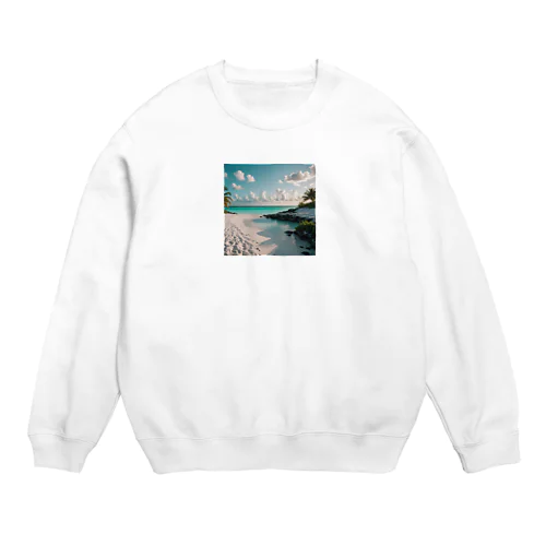 beach Crew Neck Sweatshirt