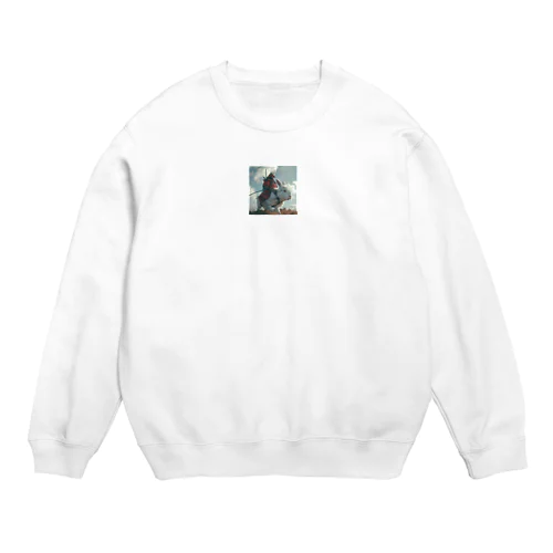 兎侍 Crew Neck Sweatshirt