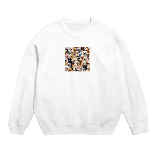 世界犬⑤ Crew Neck Sweatshirt