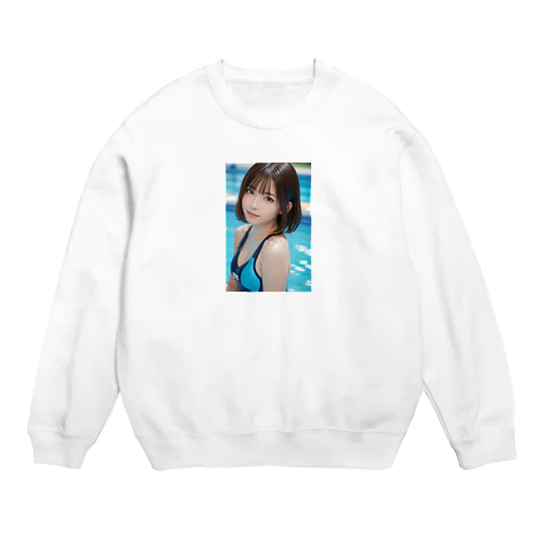 AI美女collection Crew Neck Sweatshirt