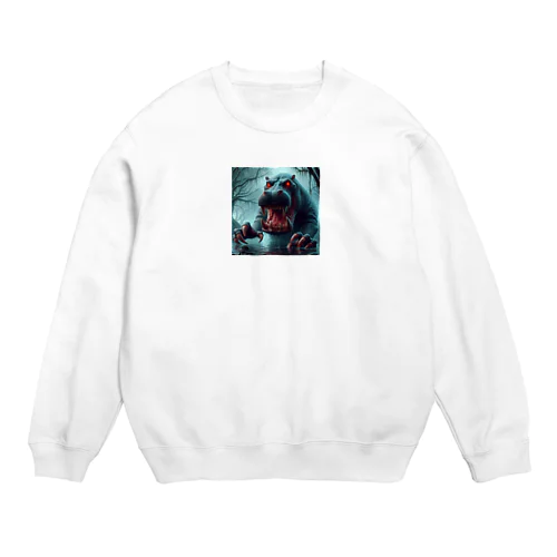 ホラーカバ Crew Neck Sweatshirt