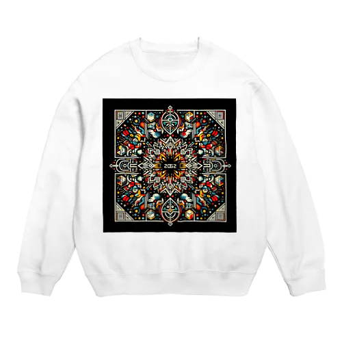 【2062】アート Crew Neck Sweatshirt