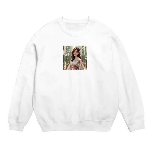 夏目ひかり Crew Neck Sweatshirt