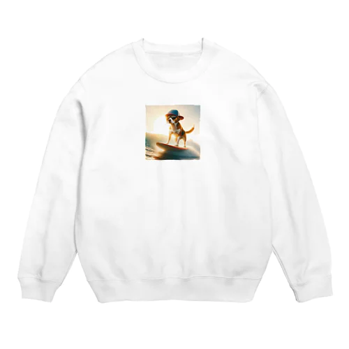 キャップ犬20 Crew Neck Sweatshirt