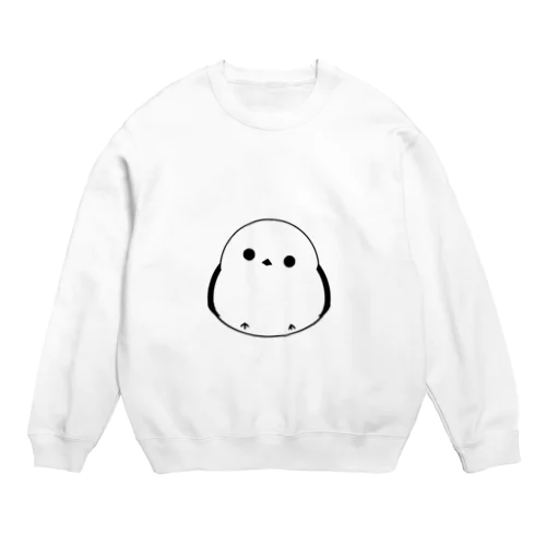 シマエナガ Crew Neck Sweatshirt