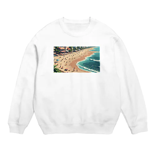 波の調べ Crew Neck Sweatshirt