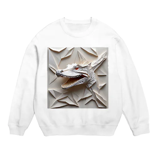 アルビノカイマン Crew Neck Sweatshirt